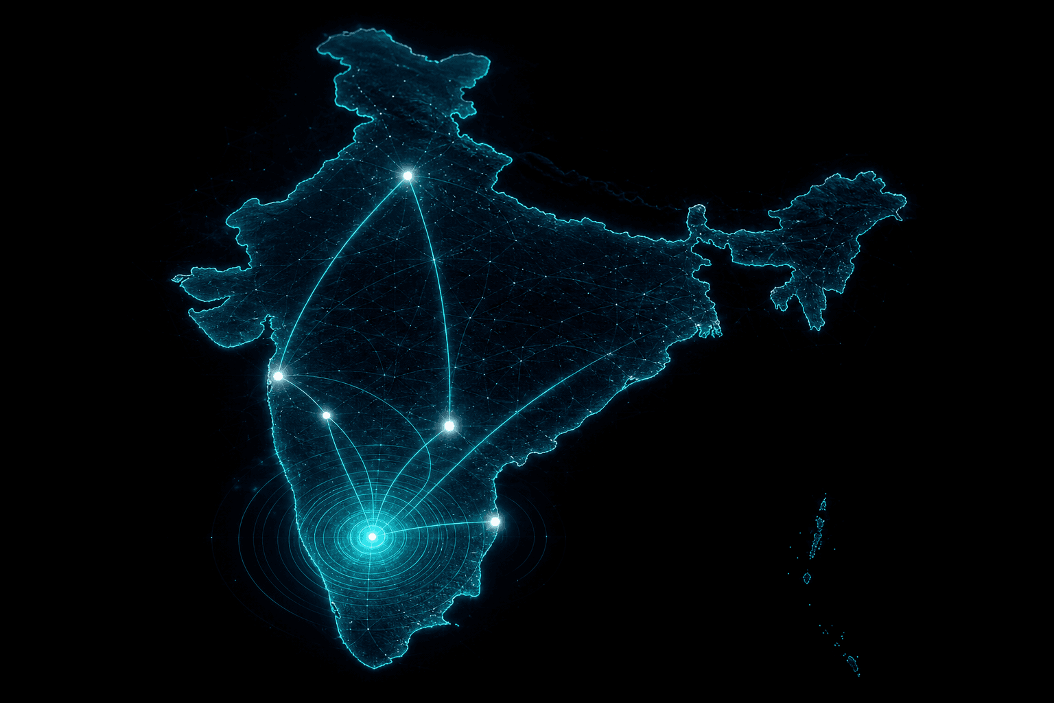 India coverage map